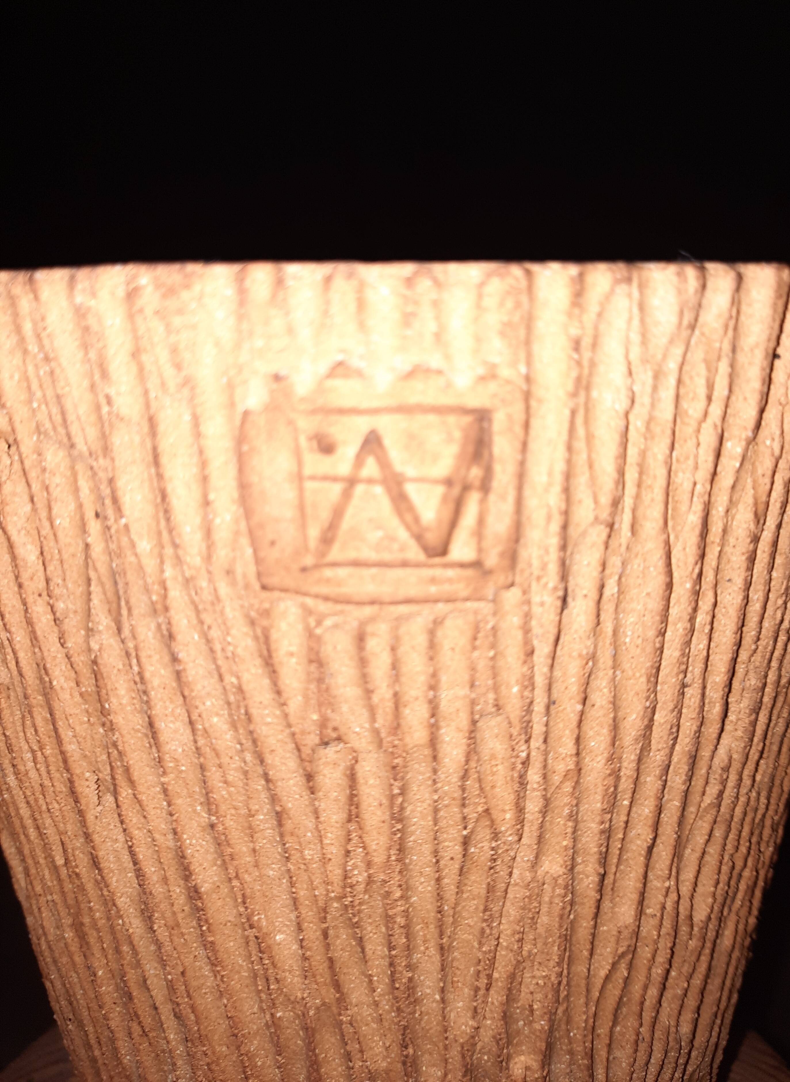 Terracotta vase