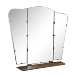 Mirror triptych with tablet 60x65cm