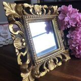 Gilded baroque mirror