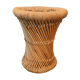 Small bamboo and rope tabouret