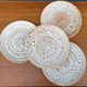 Set 4 flat plates Falcon vintage Niderviller special Pancakes