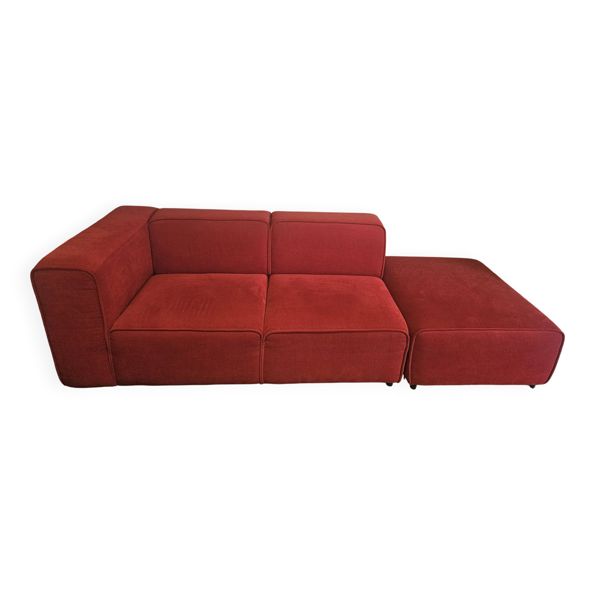 Sofa and pouf BoConcept
