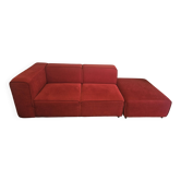Sofa and pouf BoConcept