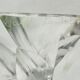 Val Saint Lambert, 6 coloured crystal Roemer glasses, 19 cm