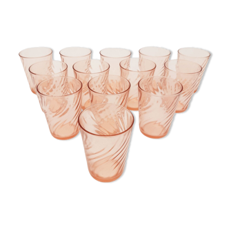13 water glasses