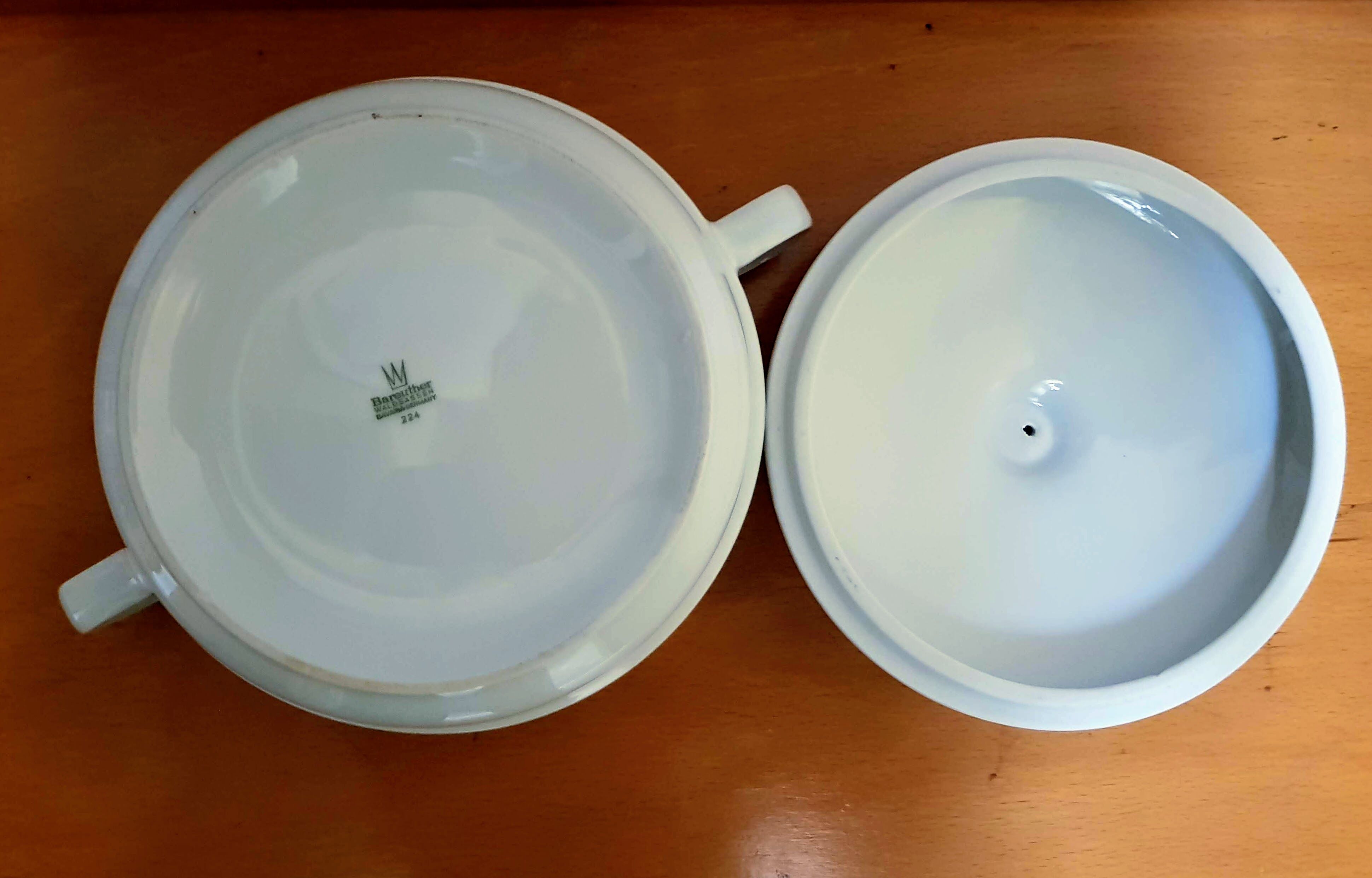 1970s Vintage Space Age Serving Dish Tureen by Bareuther Waldsassen