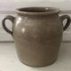 Ancien pot à graisse, grès vernissé