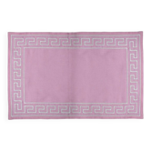 Sets de table grecs brodés rose