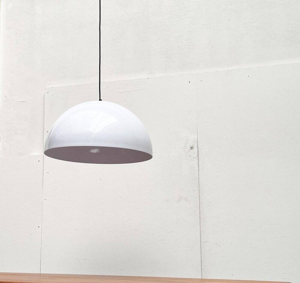 Sonorous Suspension Metal Mid-Century by Vico Magistretti for Oluce, 1970s