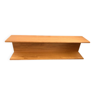 Danish teak wall shelf 1960