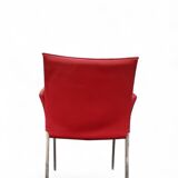 Roberto barbieri for zanotta, 2 armchairs and 4 “lia” chairs