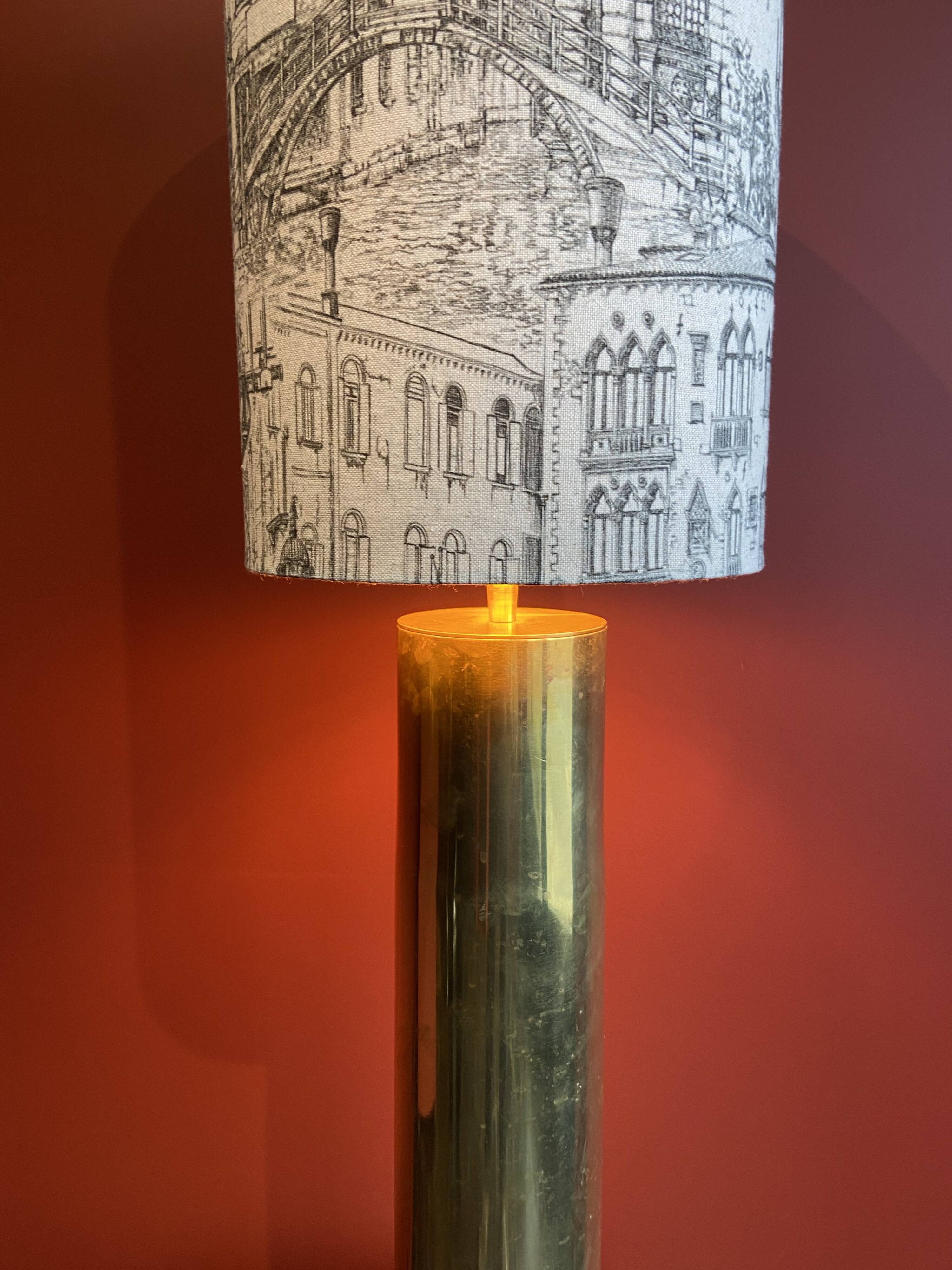 Table lamp "German Magdeburg Shell Socket" World War I, from