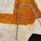 Grand tapis marocain - tissé à la main en pure laine berbère - 3X2m