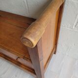 Banc coffre ancien en  bois
