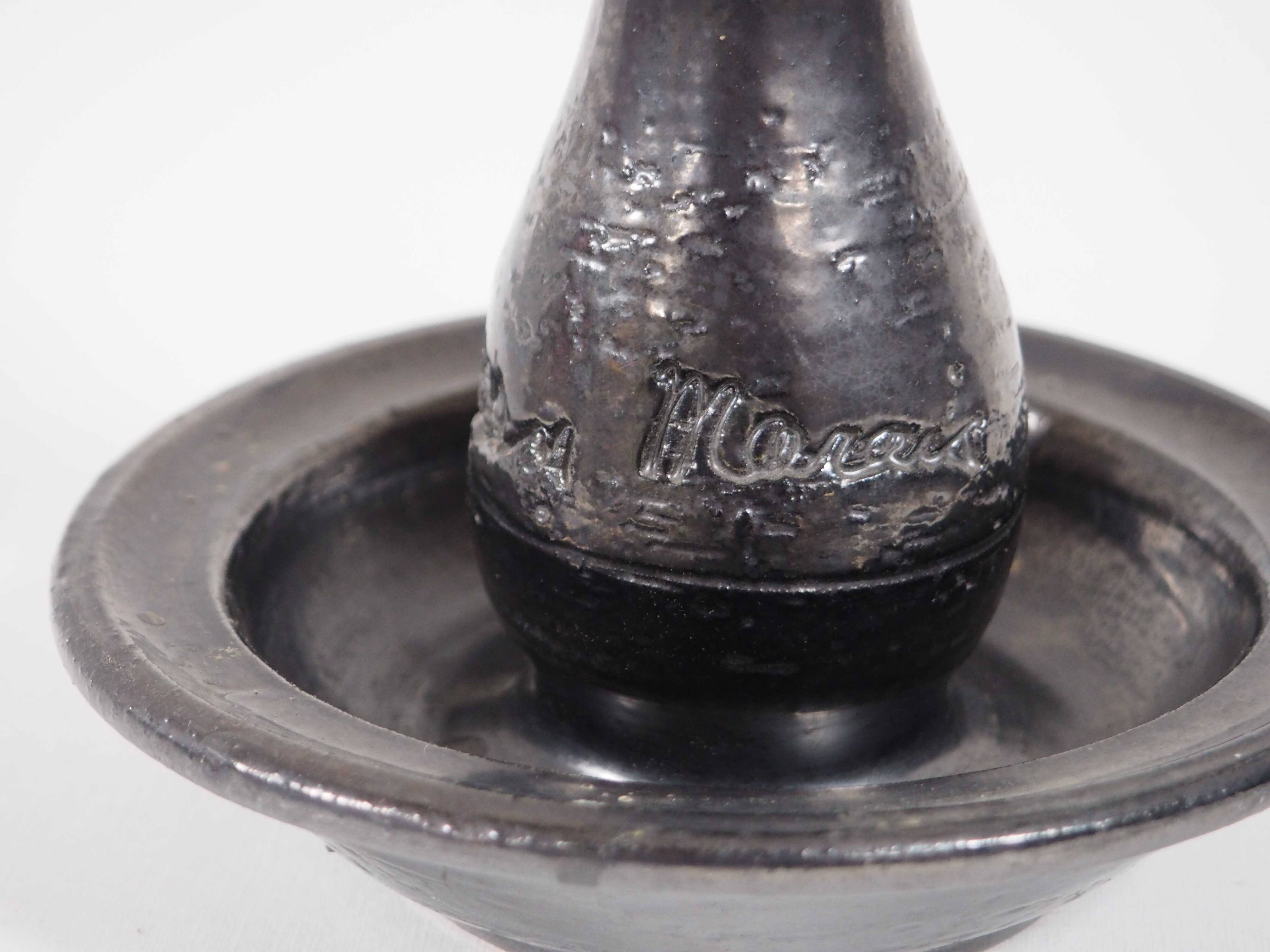 Candle holder signed Jean Marais
