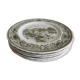 Set de 5 assiettes anglaises