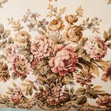 Bohemian headboard with tapestry