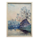 Watercolor Painting "Landscape at the River at Dusk" early 20th century