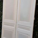 Paire de portes de placard h233x86cm chacune ancienne