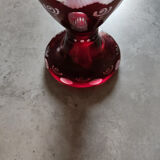 Bohemian crystal vase
