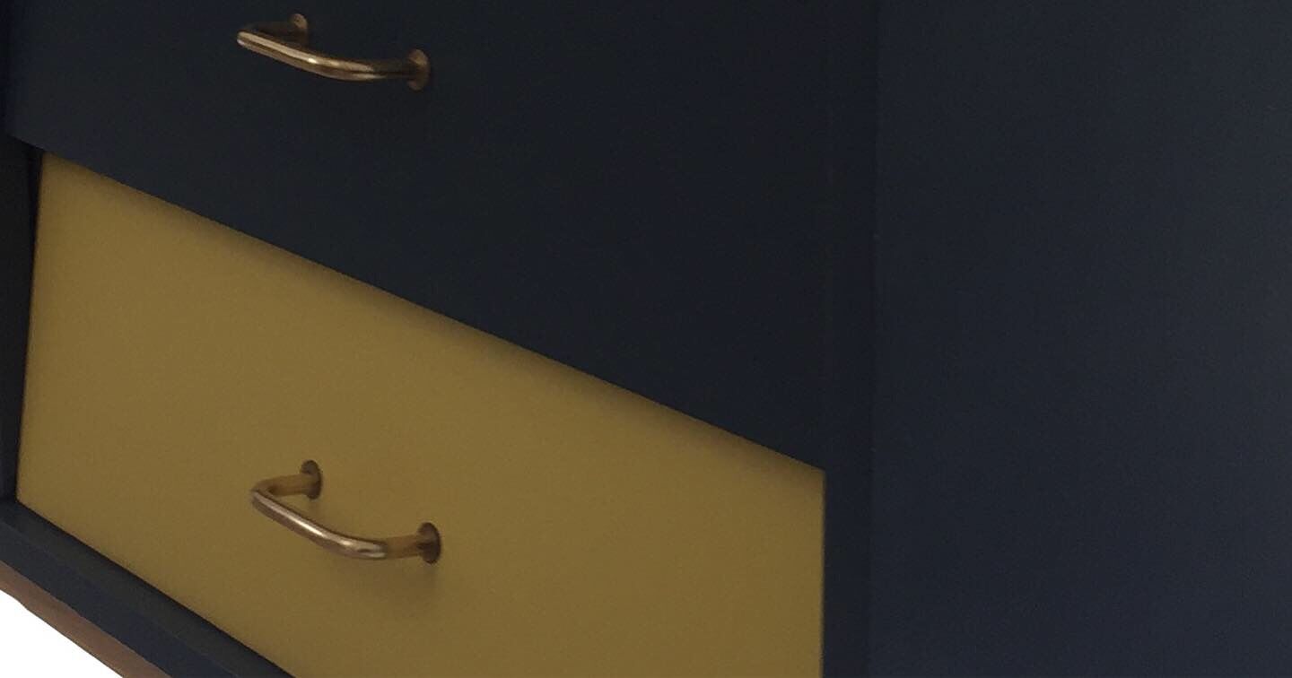 Vintage compass feet sideboard