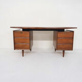 Bureau en teck du milieu du siècle, Pays-Bas des années 1960