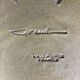 Louis Giraud vintage 1930 XXL Art Deco Vallauris dish