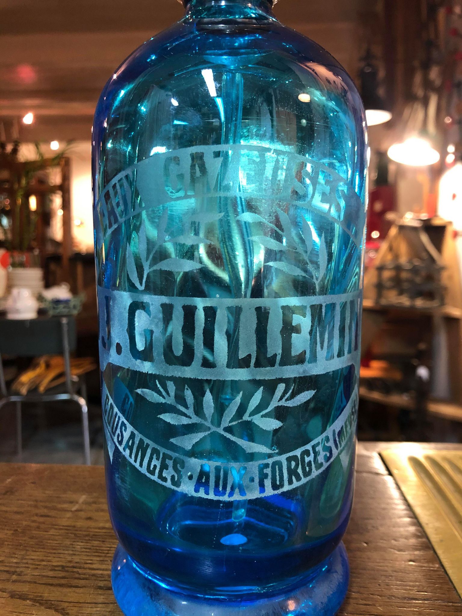 Former bistro siphon - Eau de Seltz