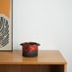 Ceramic vase, Fat Lava, German design, 1960s, made in Germany