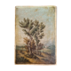 Paysage aux grands arbres - Huile - Barbizon