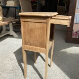 Wooden bedside table