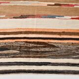 Brown & Cream Persian Kilim Rug, 260x341Cm