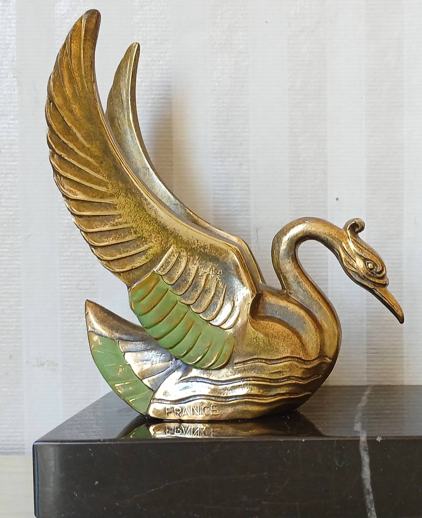 Pair of Art Deco Zoomorphic Bookends, France circa 1930