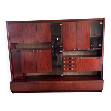 Living room, rosewood buffet