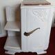 Art Deco bedside table top red marble