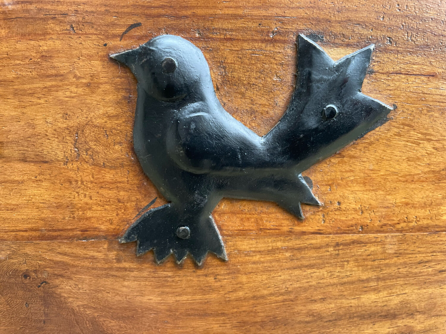 Wooden basket early XIX