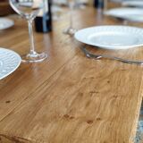 Farmhouse table 200 x 80 light oak