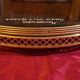 round service tray in Italian marquetry