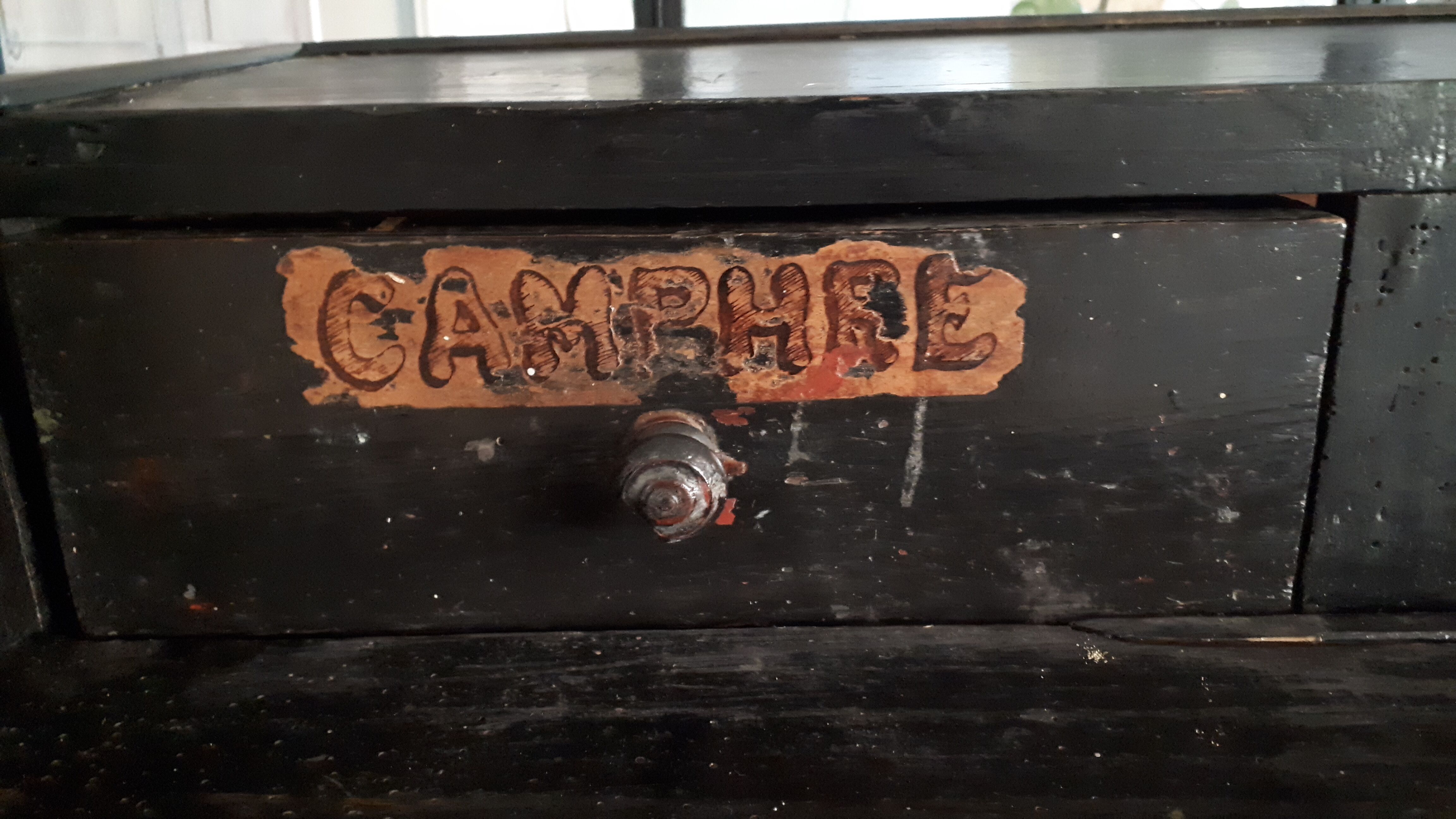 Pharmacy furniture 1900