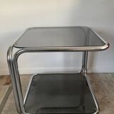 Space Age Side Coffee Table on Casters