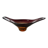 Murano fruit bowl vintage 1960 sommerso
