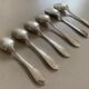 Set of 6 small spoons