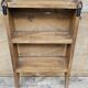 Burmese teak wall shelf