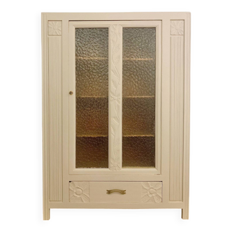 Small art deco display cabinet
