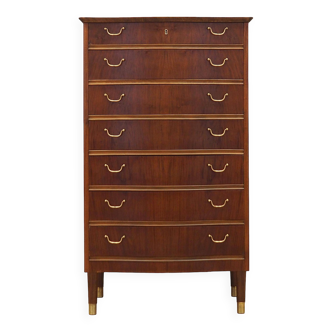 Walnut chest of drawers, Danish design, 1960s, production: Denmark