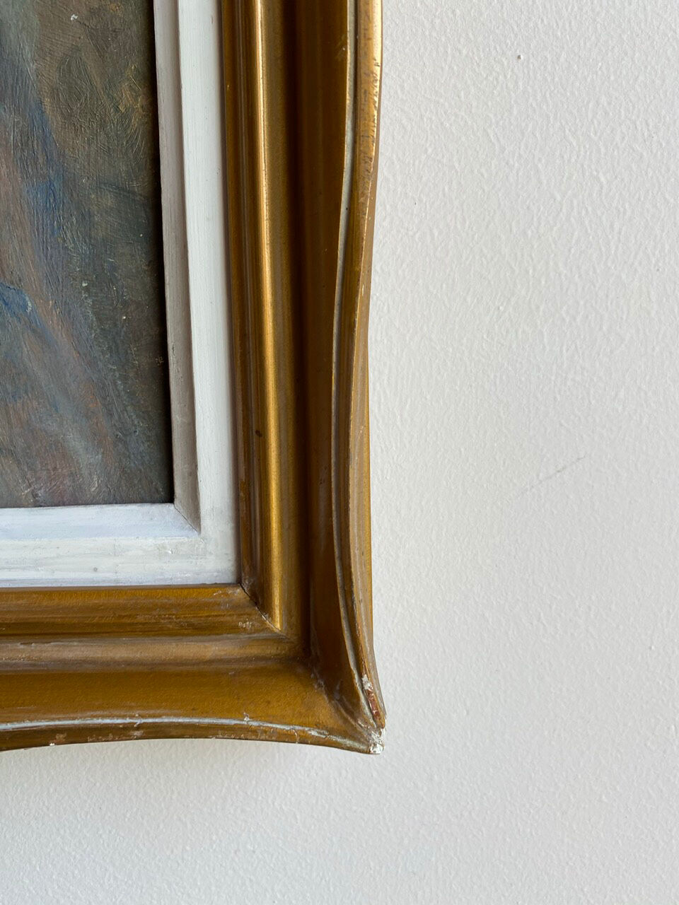 Old painting, portrait of a man with a turban, 20th century, signed