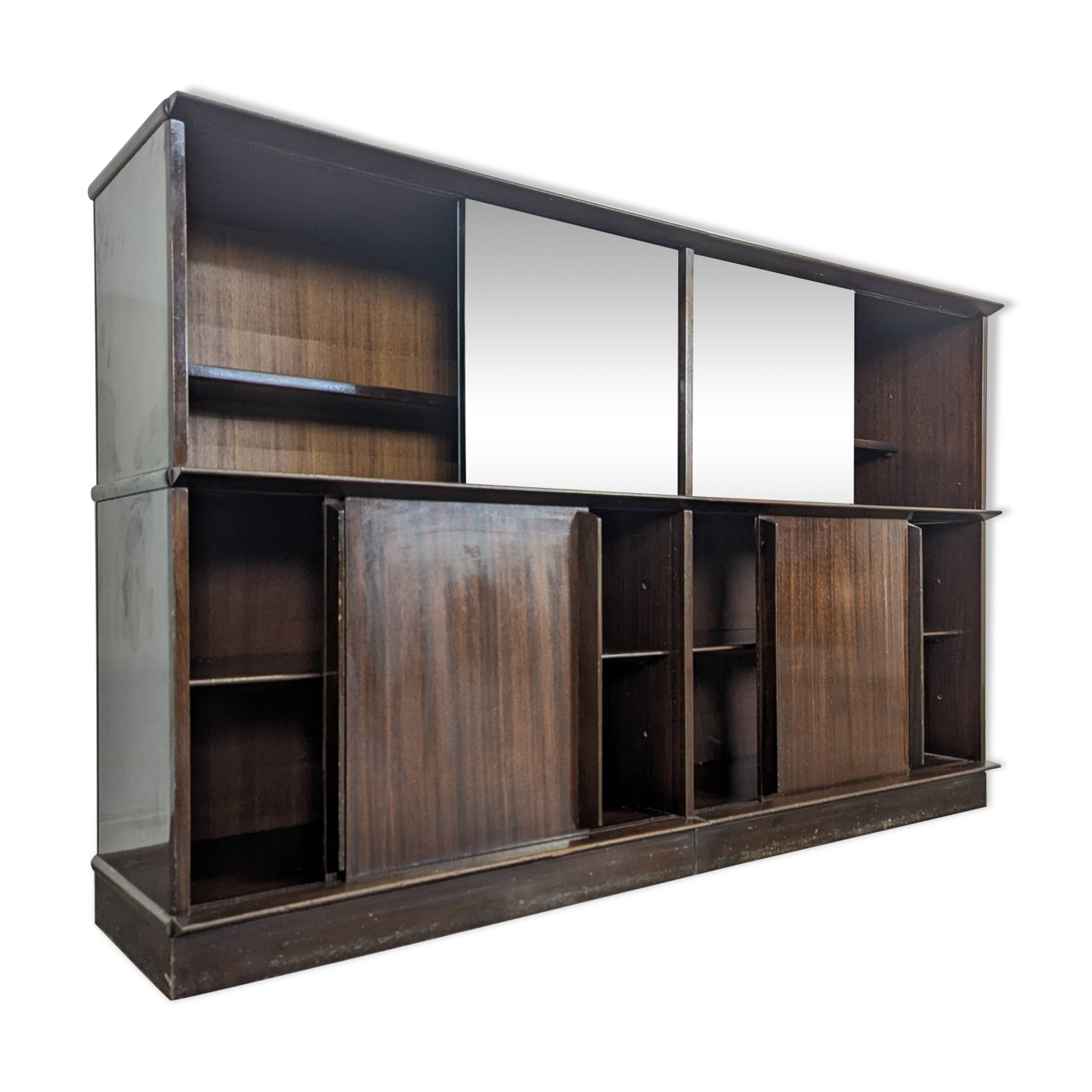 Low bookcase by Didier Rozaffy for Oscar