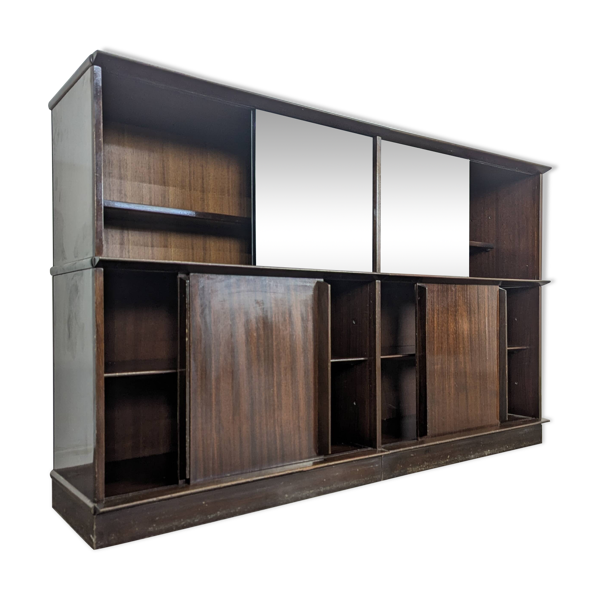 Meuble bibliothèque bas par Didier Rozaffy pour Oscar