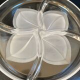 Plat de présentation en cristal JG Durand - Modèle Florence