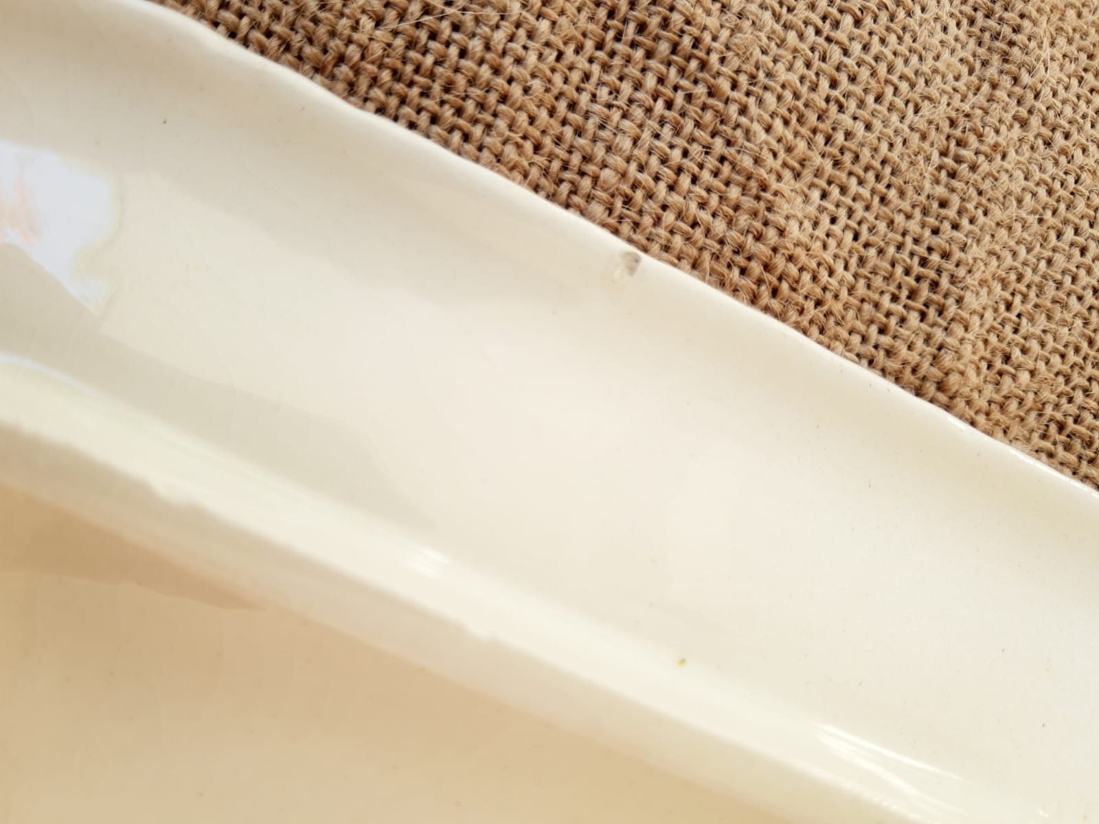 Longwy France Yellow Dessert Service